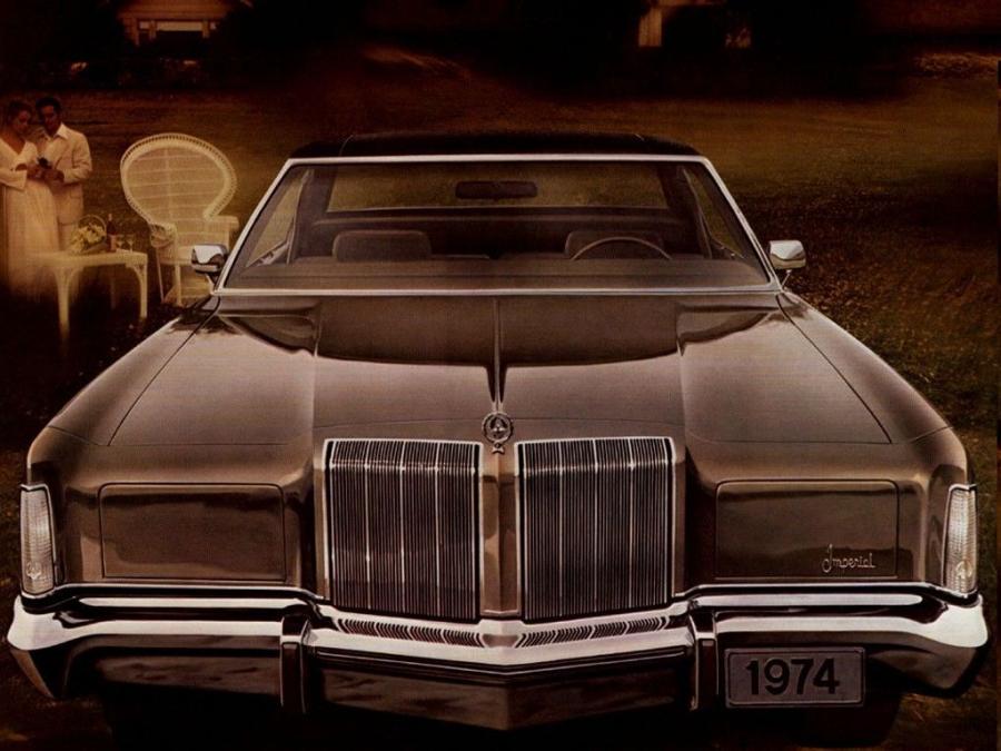  Imperial LeBaron Hardtop Sedan (4Y-M) 1974 года  (фото 3 из 3)